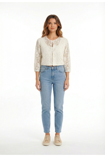 Blousons et vestes morgan 261-vlace blanc