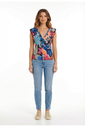 Tee shirt morgan 261-dbarna multicolore