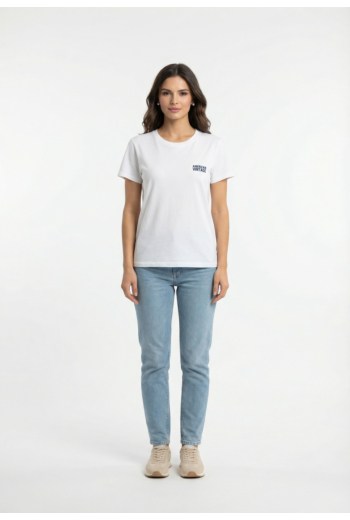 Tee shirt american vintage ykobow blanc