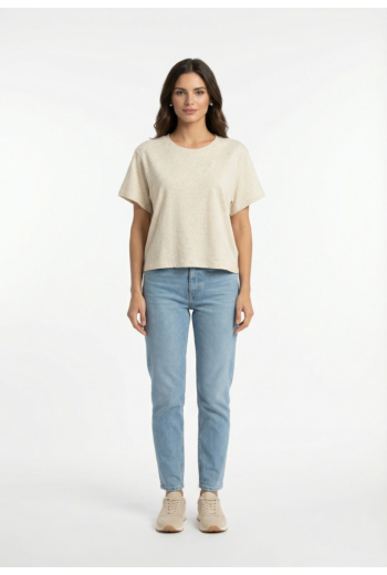 Tee shirt american vintage ypawood gris chine