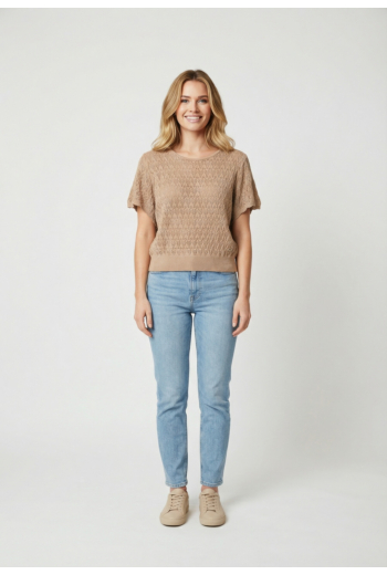 Pull leger yes zee m228 iv00 0212 tortora