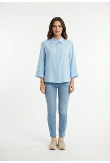 Chemisier please c1f6 1150 azzuro