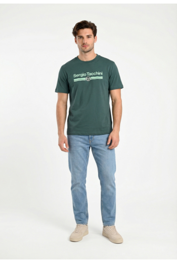 Tee shirt sergio tacchini marchio co 5038-med/cab