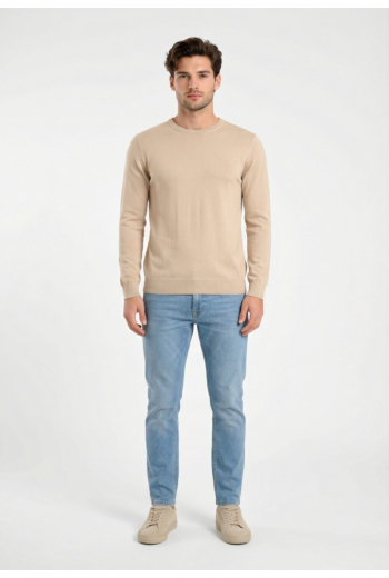 Pull hiver superdry essentials prg sailcloth white