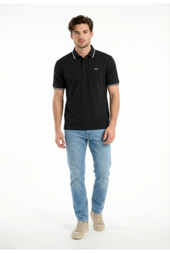 Polos armani exchange xm001287 ub101 deep navy