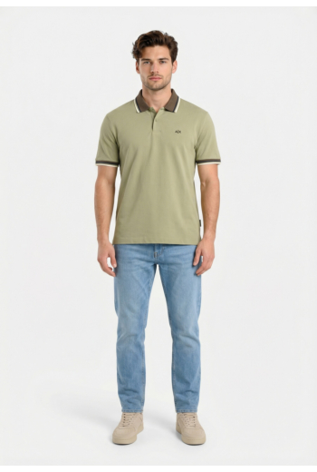 Polos armani exchange xm002329 u7210 hedge green