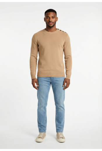 Pull leger saint james cancale toile