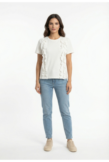 Tee shirt morgan 261-dupain off white