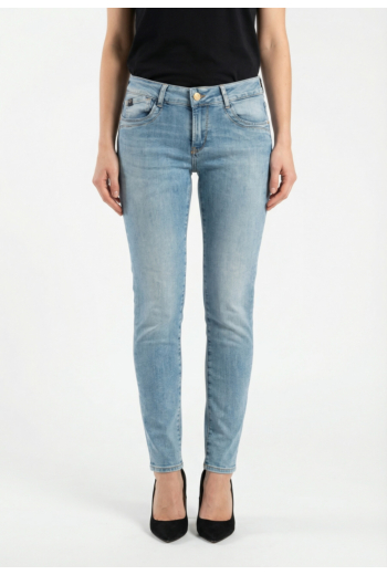 Jeans Le Temps Des Cerises pulpc 3001  blue