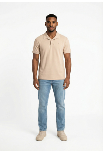 Polos calvin klein jeans easy micro waffle 2jx oatmeal