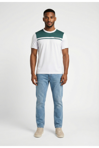 Tee shirt sergio tacchini riflesso pl 1047-wht/med