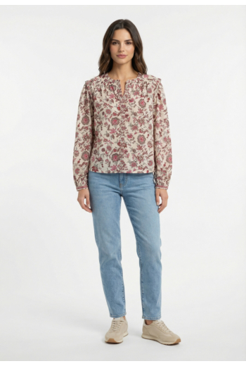 Chemisier grace & mila valencia fleur