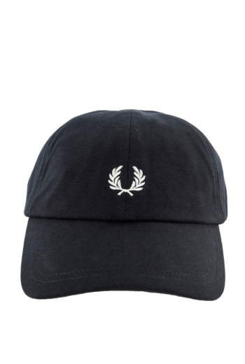 Casquettes fred perry pique classic 267 navy/snow white