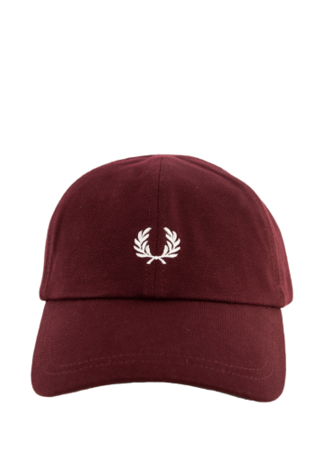 Casquettes fred perry pique classic 597 oxblood