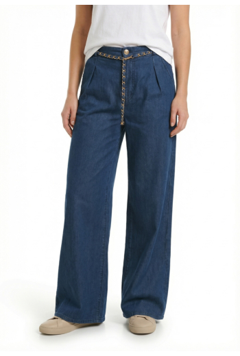 Pantalons salsa chino w/ chain belt 854