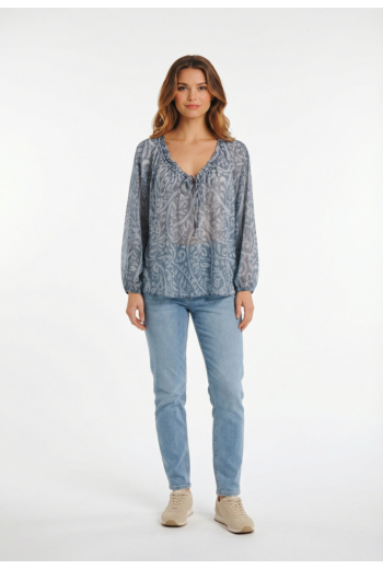 Tee shirt manches longues morgan 261-osko.f multico