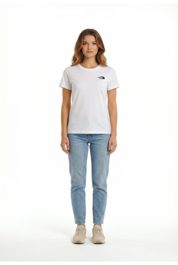 Tee shirt the north face evolution simple dome slm fn41 tnf white