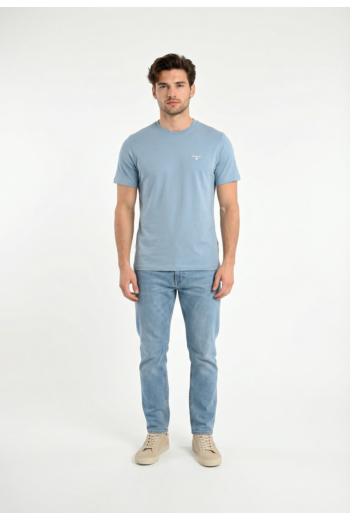 Tee shirt barbour mts0331 bl33 blue