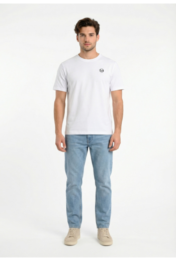 Tee shirt sergio tacchini warhol co 1050-wht/bse