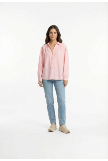 Chemisier grace & mila vibes rose