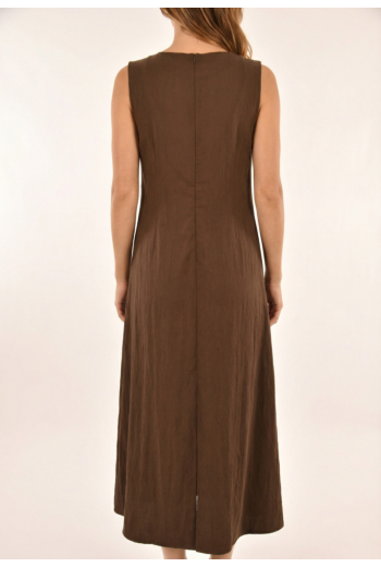 Robe la petite etoile rosanna 16 marron