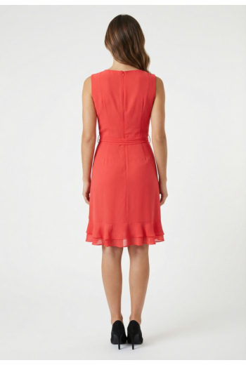 Robe morgan 241-rosval rouge corail