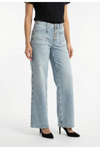 Jeans Le Temps Des Cerises lauryn 3001  blue