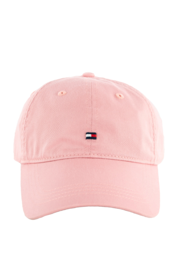 Casquettes tommy jeans flag soft 6 panel th9 broadway pink