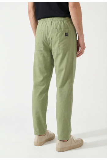 Pantalons Le Temps Des Cerises milak 9568  hedge green