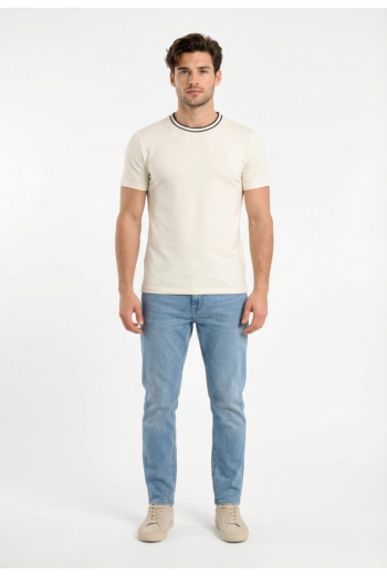 Tee shirt Benson & Cherry taba ecru