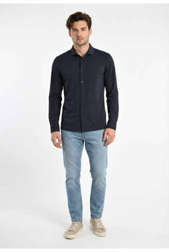 Chemise Benson & Cherry ledrive marine
