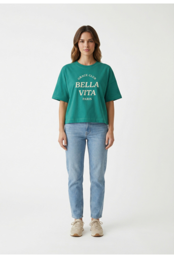 Tee shirt grace & mila voss vert