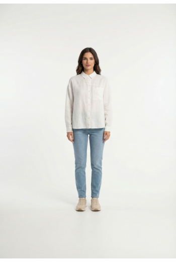 Chemisier salsa oversize linen 001