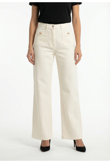 Pantalons morgan 261-pijito1 blanc