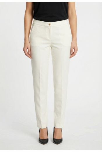 Pantalons morgan 222-plime.f ecru
