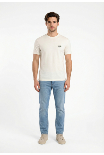 Tee shirt armani exchange xm002504 u0009 off white