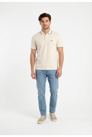 Polos armani exchange xm001287 u1074 cream