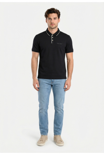 Polos armani exchange xm001557 ub101 deep navy