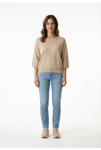 Pull leger yes zee m447 lh00 0222 beige