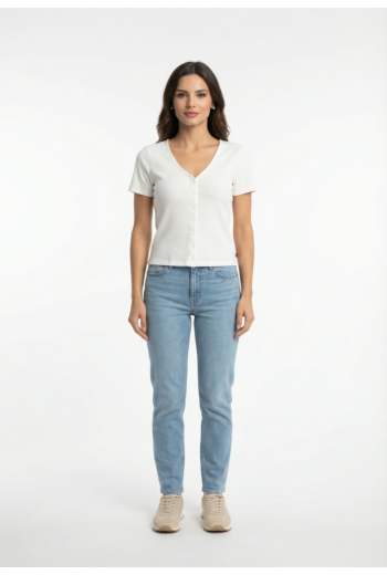 Chemisier manches courtes levi's® muse 0001 white +