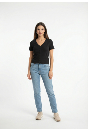 Chemisier manches courtes levi's® muse 0000 caviar