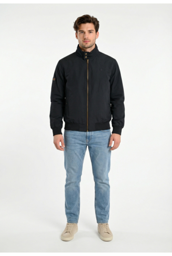 Blousons et vestes superdry classic harrington 98t eclipse navy